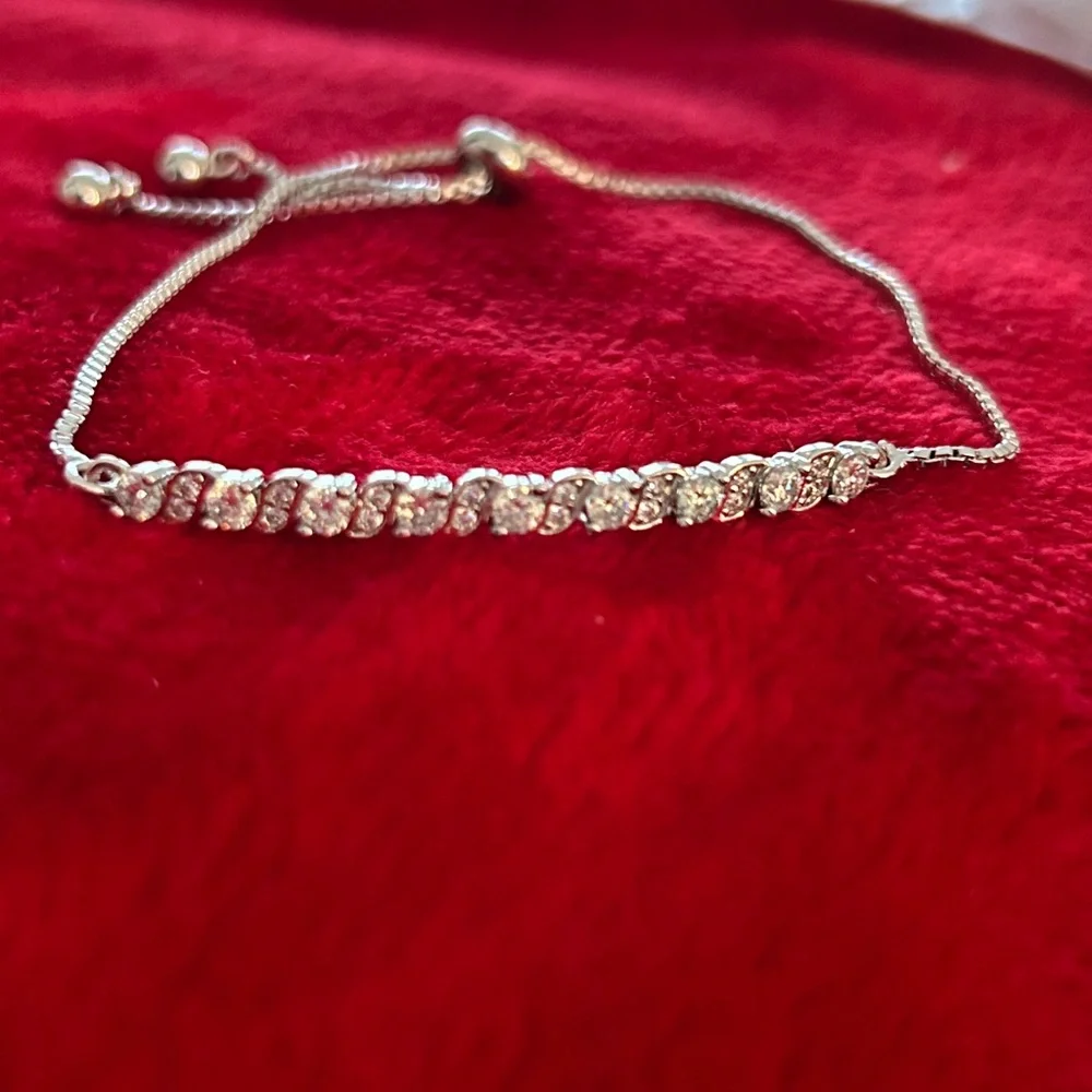 Luxury Light green Moissanite‎ adjustable tennis Bracelet